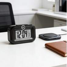 Đồng hồ kỹ thuật số LED đa chức năng 100 chế độ hiển thị, có ngày, thứ trong tuần và nhiệt độ, đồng hồ hai màu, thích hợp cho phòng ngủ, văn phòng, nhà bếp và sử dụng trong nhà. - Nhiều màu - Xem 3