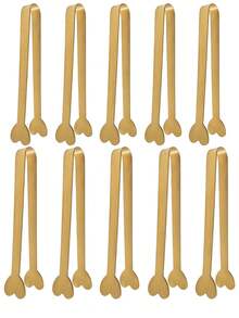 1/5 件不锈钢心形糖夹、厨房烹饪夹、糖果/甜点夹、派对/婚礼餐具 - 彩色 - 查看 12