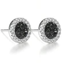 1 Đôi Bông Tai Kẹp Từ Tính Zirconia Tự Nhiên Dát Đồng, Thích Hợp Cho Tai Không Xỏ Lỗ, Món Quà Hoàn Hảo Cho Gia Đình Và Bạn Bè - trắng - Xem 21
