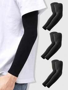 3双/1双透气防晒袖套，清凉透气，防紫外线，适合驾驶、高尔夫、钓鱼、骑行、徒步旅行、户外运动 - 彩色 - 查看 15