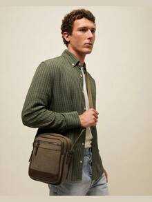 Misako Men Crossbody Bags - Brown - View 2