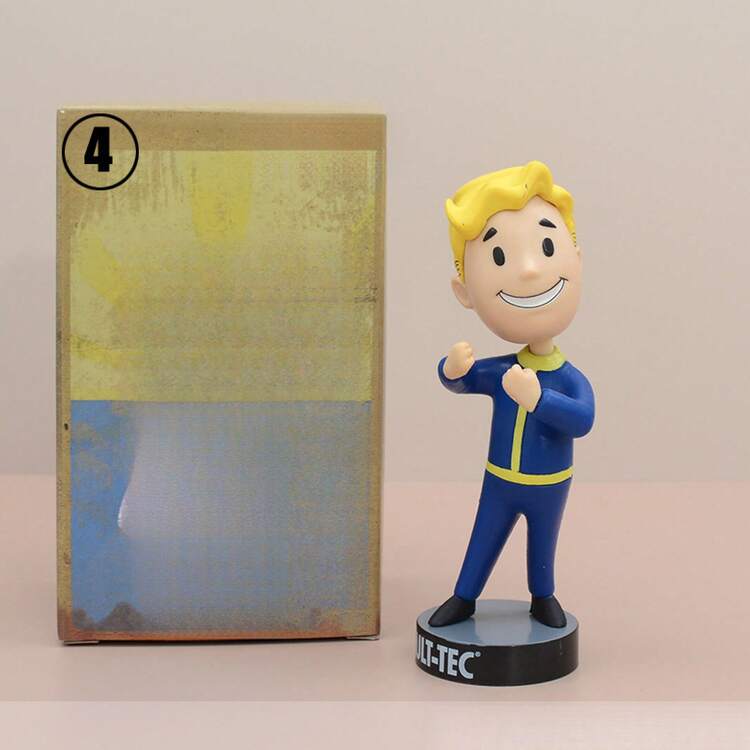 Fallout 7-Piece Vault Boy Bobbleheads Set, Generations 1-4 Anime