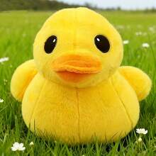 BLUESLEMON Muñeco de Peluche de Pato Amarillo Lindo, Muñeco de Animal de Peluche Suave de Dibujos Animados, 2 Tamaños, Muñeco de Pato Adorable, Regalo de Cumpleaños, Decoración del Hogar - Multicolor - Ver 7