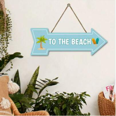 Tấm trang trí tường bằng gỗ, phong cách bãi biển tươi mát và thư giãn, thích hợp trang trí tường trong nhà/ngoài trời, hàng rào, hồ bơi, nhà ven biển.