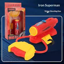 Lanzador de pistola de agua en forma de araña, juguete tecnológico, pistola de agua tipo superhéroe, accesorio de enfriamiento de verano para niños - Multicolor - View 11