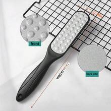 J·FOCUS Dũa gót chân hai mặt, cán cầm tiện dụng bằng thép không gỉ, dụng cụ loại bỏ chai sạn chuyên nghiệp, thích hợp sử dụng tại nhà và salon, quà tặng lý tưởng cho cả nam và nữ. - Nhiều màu - Xem 3