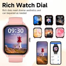 1pc Kids Comfortable Silicone Strap Smart Watch With Built-In Flashlight, 1.83-Inch Full Touch HD Screen, Multiple Sports Modes, Camera Control, Alarm, Bluetooth Calling And Music Control, Children's Day Party Birthday Surprise Gift - View 6