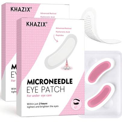 3 Assorted Packages Micro-Needle Hyaluronic Acid Eye Patches