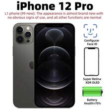 Apple （99 件全新商品）苹果 iPhone 12 Pro，双卡双待，电池健康度 >70%，二手 - 近全新或已开箱 - 多色 - 查看 3