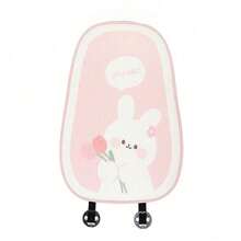 1个卡通兔子汽车座椅垫，郁金香图案，通用舒适防滑汽车垫 - 小兔 - 查看 11