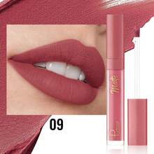 Pudaier Velvet Matte Lip Glaze - Long-Lasting Liquid Lipstick, Moisturizing And Non-Sticky, Luxurious Velvet Texture, Suitable For Various Makeup Looks, Essential Beauty Tool For Women, Perfect Gift - 09 - View 2