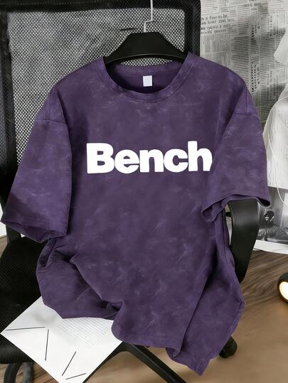 Teens' Casual Letter Print Short Sleeve T-Shirt, Comfortable Top Suitable For Summer School, Sports, Outdoor Activities, Versatile Summer Wear