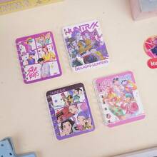 4 cuốn sổ tay nhỏ A7 in hình nhóm nhạc nữ K-POP, sổ tay mini chất lượng cao, đồ dùng học tập, nhật ký bỏ túi, văn phòng phẩm và đồ dùng học tập. - Nhiều màu - Xem 6
