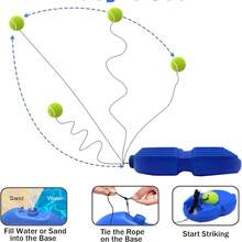 Bộ dụng cụ tập luyện bật nảy cho tennis, thiết bị dành cho người lớn và người mới bắt đầu tập luyện tennis một cách độc lập. - Nhiều màu - Xem 6