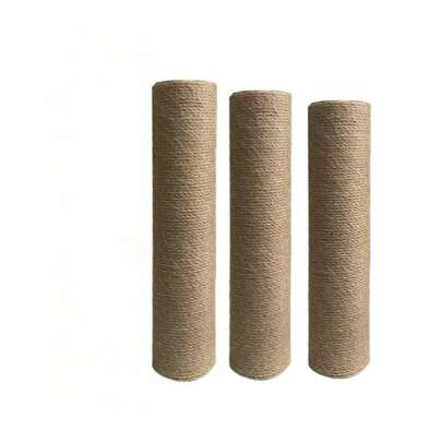 Poste rascador de cuerda de sisal, multifuncional, en varios tamaños, reemplazo de poste para árbol de gato, poste rascador vertical de gato de repuesto