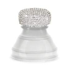 1pc Sparkling Beverage Dust Cover, Rhinestone Soda Can Sealing Lid, Flip-Top Drink Protector, Leak-Proof & Reusable - View 16