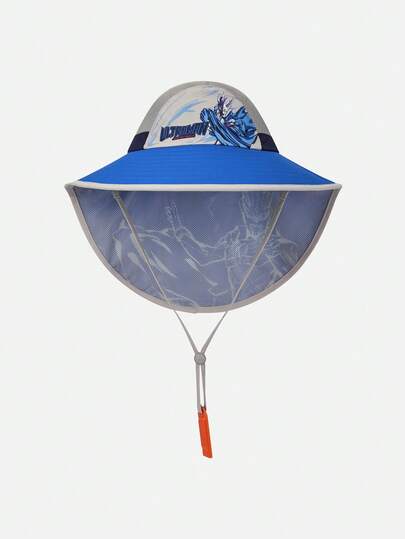 Balabala Mũ lưỡi trai Ultraman cho bé trai năm 2026, nhẹ, thoáng khí, có dây đeo điều chỉnh được, mũ mùa hè mát mẻ ngoài trời.