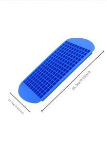 1 Khuôn silicon mini, 160 viên đá vuông nhỏ, rất tiện dụng trong mùa hè, khay đá nhỏ, khuôn đá, khuôn vuông, máy làm đá, có thể dùng cho cà phê, đồ uống. - Nhiều màu - Xem 2