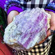 1pc Plum Blossom Tourmaline Stone -Unique Mineral Specimens-Perfect Holiday Gift For Family And Friends. - Multicolor - View 11