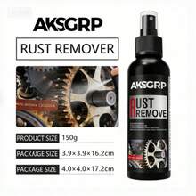 多用途金属除锈喷雾剂，通用除锈防锈抛光清洁剂，适用于所有金属表面，附带清洁工具套装 - 除鏽拋光劑 - 查看 3