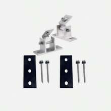 2X Solar Panel Mounting Brackets Adjustable Angle Solar Panel Tilt Mount Bracket - Multicolor - View 9