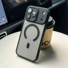 适用于 17/17 Air/17 Pro/17 Pro Max 的哑光半透明镜头保护壳，支持磁吸无线充电 - A - 查看 26