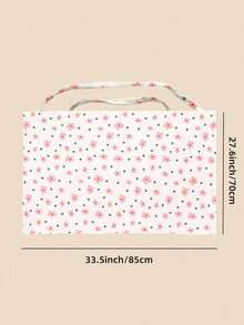 1pc Comfortable Breathable Multifunctional Nursing Cover, Anti-Peeping Pure Cotton Delicate Printed Nursing Scarf, Breastfeeding Shirt For Moms, Nursing Cover Up, Suitable For All Seasons - Multicolor - View 4