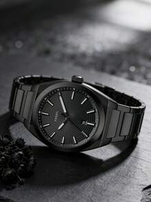 FOSSIL 商务休闲必备单品：FS5824 不锈钢商务休闲腕表 - 黑色 - 查看 2