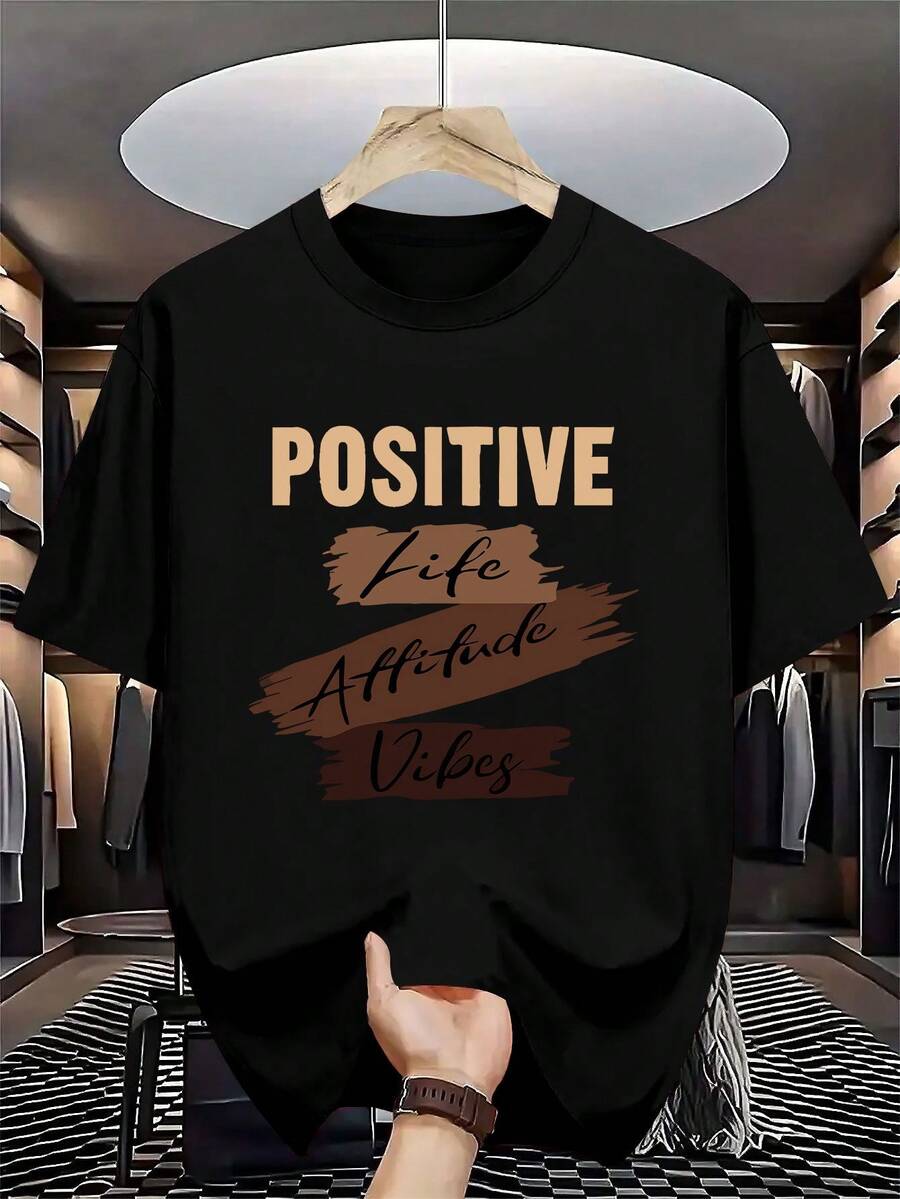 Men T-Shirts - Black - View 1