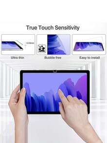 1 miếng dán màn hình cường lực, tương thích với iPad/Galaxy Tab/Pad SE/HONOR Pad/Mi Pad, cũng phù hợp với MatePad Air, chống trầy xước, cảm ứng nhạy. - Trong sáng - Xem 11
