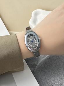 REBIRTH 1pc Women's Compact Fashion Waterproof Quartz Watch, Suitable For Daily Decoration - one-size - View 4