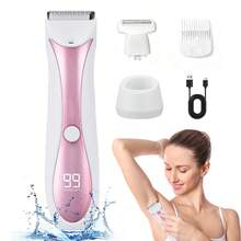 AXH. Women's Electric Facial Hair Remover, Face Epilator, Eyebrow Trimmer, DIY Beauty Tool - View 3