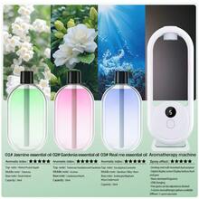 Automatic Aroma Diffuser With Night Light - 5 Mist Modes, Digital Display, Suitable For Home Decor, Bedroom And Office Essential Oil Diffuser - White - View 11