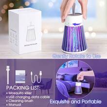 USB Electric Non-Radiation Silent Mosquito Repellent Lamp, Mosquito Killer Lamp, Insect Killer Lamp, Suitable For Indoor Mosquito, Fly, Small Insect And Fruit Fly, Comes With Small Brush - Lamp - View 3