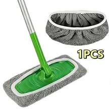 1-6pcs Microfiber Mop Cloth Absorbent Sponge Replacement Reusable Suitable For Swifer Flat Mop Household Accessories Bathroom - Multicolor - View 19
