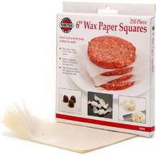 Square Waxed Paper, 250 Pieces, 44595221 - Multicolor - View 6