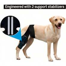 Adjustable Rear Leg Support Dog Knee Brace Canine Leg Injury Rehabilitation Aid For Large Dogs Arthritis Pain Relief Post - Operative Recovery - View 5