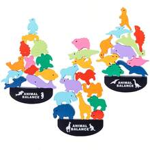 Balancing Challenge Stacking Building Blocks, Exercise Patience & Focus, Family Tabletop Game, Parent-Child Hand-Eye Coordination Interactive Toy - Multicolor - View 7