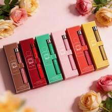 MODESS Women's 6x35ml Travel Perfume Set – 6 Scents: Vanilla Amber / Pistachio Pear / Litchi Raspberry / Freesia Coconut – Sweet Gourmand Floral – Long Lasting Party Daily – Gift For GF/BFF/Mom – Valentine's Birthday Mother's Day - 6件套裝 - 查看 7