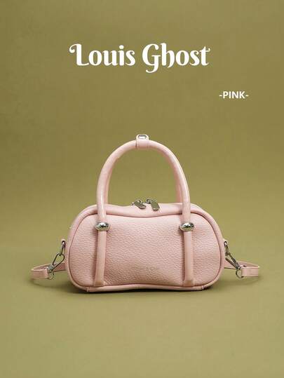 [Túi Bowling Mini | Phụ kiện thời trang đường phố cao cấp không thể thiếu, có bốn màu] Chất liệu da sần, tay cầm bóng, khóa kim loại, toát lên vẻ sang trọng và nổi bật; xách tay để có vẻ ngoài thanh lịch, hoặc tháo dây đeo để chuyển ngay thành túi đeo chéo hoặc túi dưới cánh tay. Vừa vặn với điện thoại, chìa khóa và ví đựng thẻ - tất cả những gì bạn cần cho một chuyến đi làm nhẹ nhàng hoặc mua sắm! Cho dù bạn đang vội vã đến ga tàu điện ngầm, đi uống cà phê hẹn hò hay mua sắm vào cuối tuần, chiếc túi này sẽ ngay lập tức nâng tầm vẻ tinh tế cho trang phục của bạn!