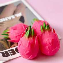 1pc 2026 New Pitaya Squeeze Toy, Fun And Inexpensive Stall Exploding Model, Stress Relief Interesting Fruit - Multicolor - View 5