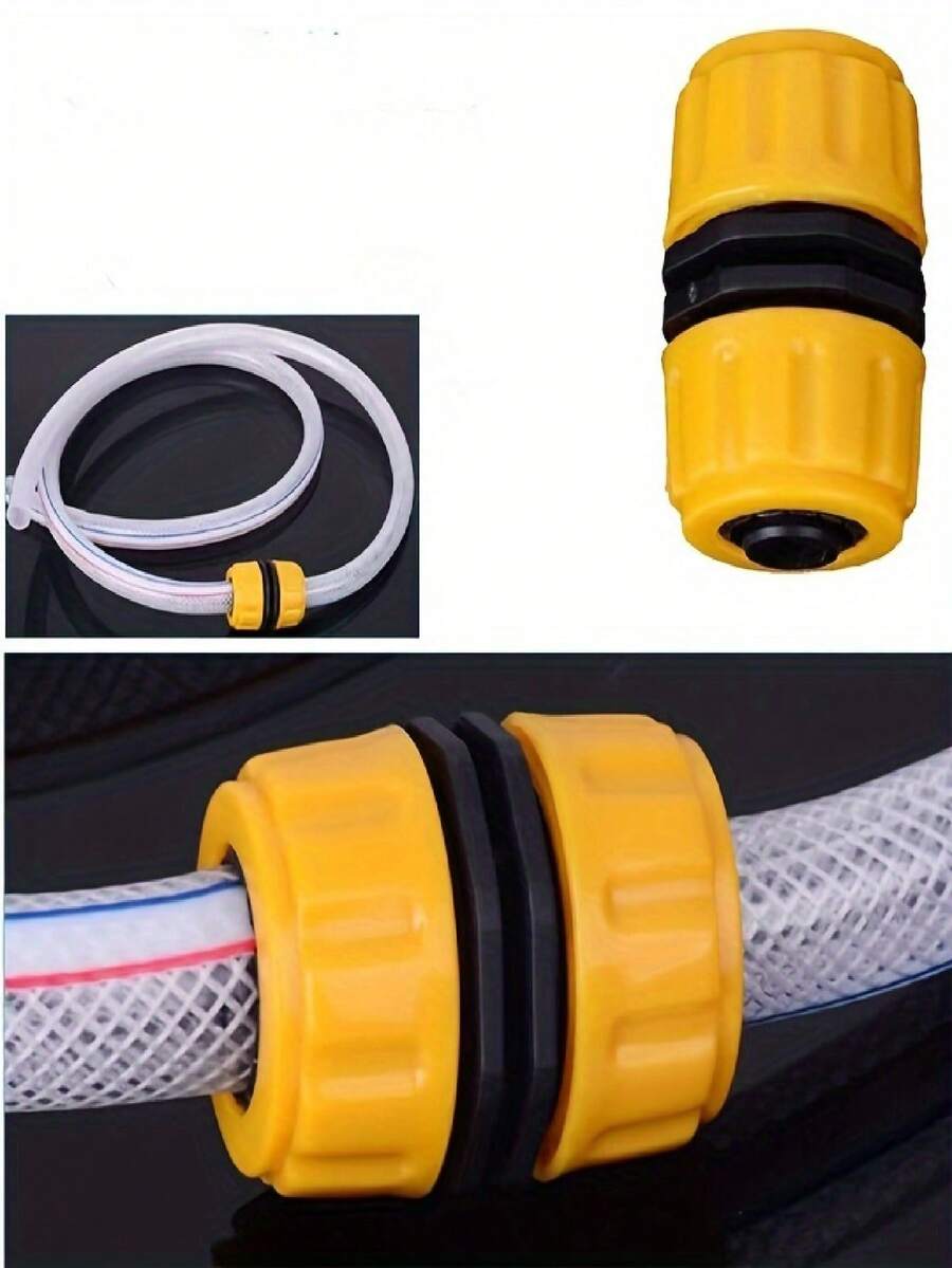 High Quality Plastic 4-Way Garden Watering Hose Quick Connector, PVC Hose 4-Way Splitter - Beraneka warna - View 1