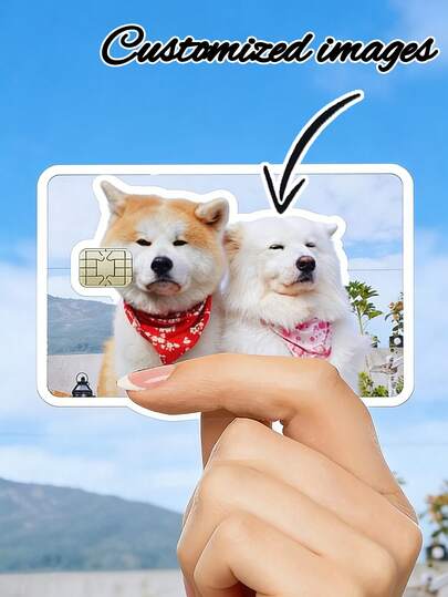 Personalisierte Foto-Aufkleber-Karte, Kreditkarten-Skin, personalisierte Aufkleber, Kreditkarten-Skin-Aufkleber Kreditkarten-Abdeckung für Transport, Schlüssel, Debit, Kredit, Kartenabdeckung, vinyl wasserdicht ohne Blasen reißfest knitterarm Debitkarten-Abdeckungs-Aufkleber für Debit, Muttertags-Geschenke, Vatertags-Geschenke, Abschlussgeschenke, Einschulungsgeschenke