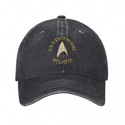 Fashion Stars Treks Collegiate Baseball Cap Unisex Distressed Washed Headwear Movie Tv Series Outdoor Workouts Gift Hats Cap