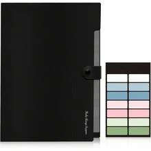 Portable 8-Pocket Expanding File Folder With Labels - Single Piece - View 13