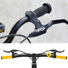 Aluminum Bike Brake Levers – Black, Left & Right Set, 2.5-Finger V-Brake & Mechanical Disc Brake Compatible, 22.2mm Clamp For Flat Bar MTB BMX Hybrid – Adjustable Reach, High-Performance Replacement - ZXCSBS-black - View 5