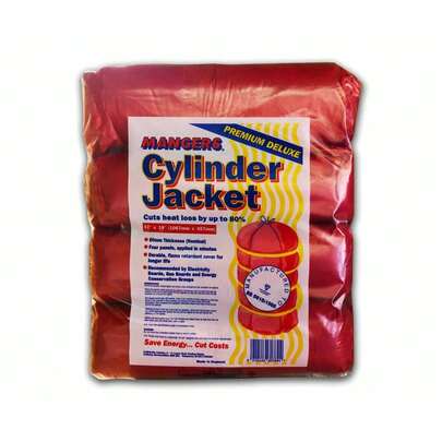 42 X 18 Hot Water Cylinder Jket Tank Insulation Lagging Immersion Heater