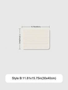 1pc Multi-Functional Striped Diatomite Absorbent Mat, Dish Drying Pad, Bathroom Floor Mat, Quick Absorbent, Heat Resistant For Kitchen, Bathroom, Tabletop, Coffee Machine, Bar Counter, Kitchen Accessories - Multicolor - View 26