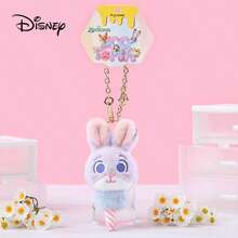 1 buah Gantungan Kunci Boneka Plush Disney Zootopia Kelinci Judy, Rubah Nick, dan Petugas Macan Tutul, Hadiah Pesta Ulang Tahun Anak, Aksesori Tas Ransel - MultiWarna - View 6