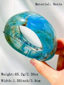 1 pieza Pulsera de estilo retro Y2K con estampado de lunares de colores dopamina y transparente, adecuada para que las mujeres creen atuendos personalizados - Multicolor C - Ver 2